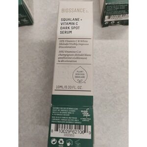Biossance Squalane Vitamin C Dark Spot Serum 10ml 0.33 Fl Oz New, Travel Size